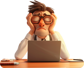 Men with laptop