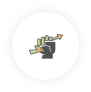 Hand icon